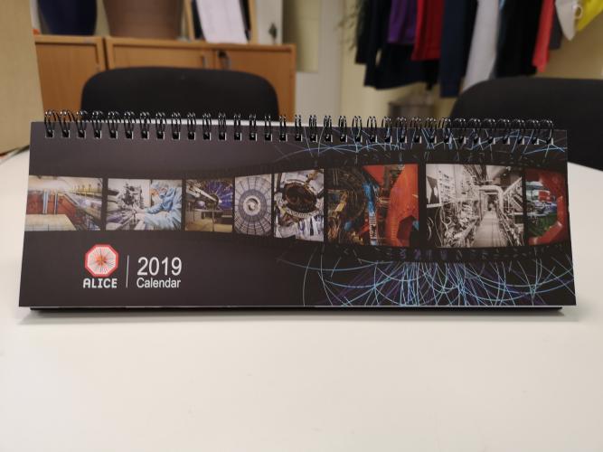 2019 ALICE calendar - CHF 6.5